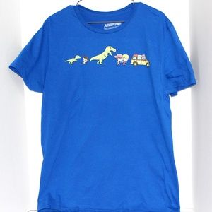 Loot Crate Blue Jurassic Park Kawaii Graphic Print